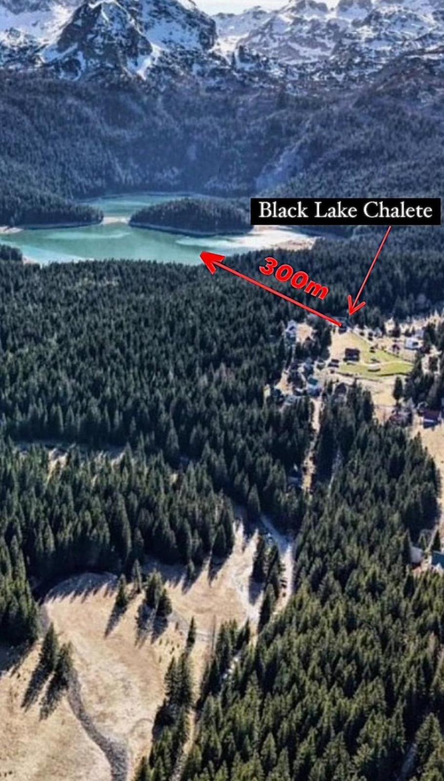 Black Lake Chalet Zabljak  Ngoại thất bức ảnh