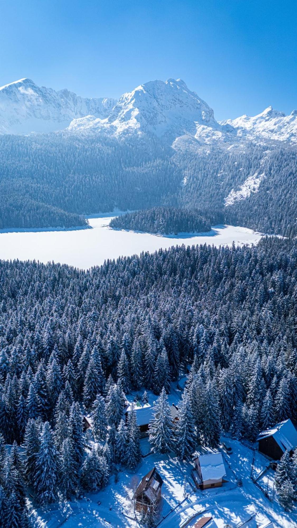 Black Lake Chalet Zabljak  Ngoại thất bức ảnh